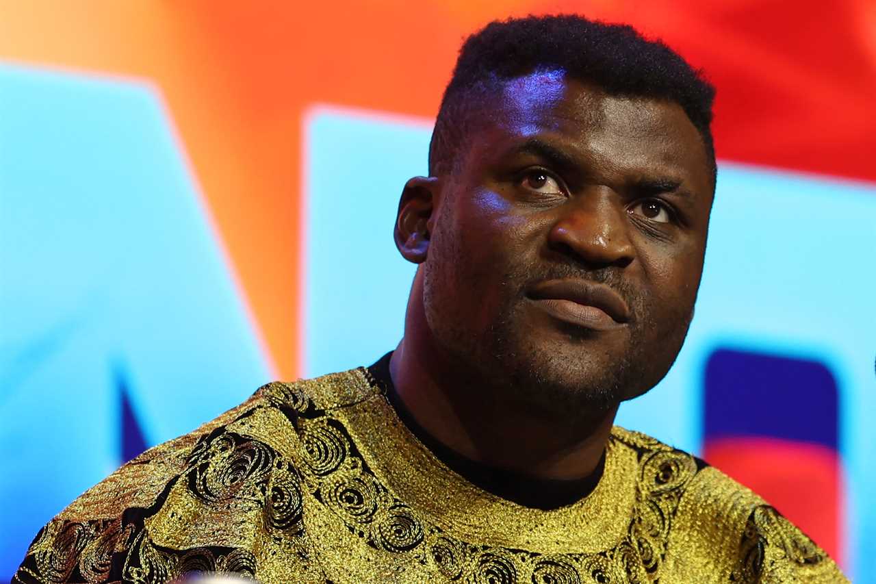 Francis Ngannou's WBC ranking plummets after Anthony Joshua's defeat