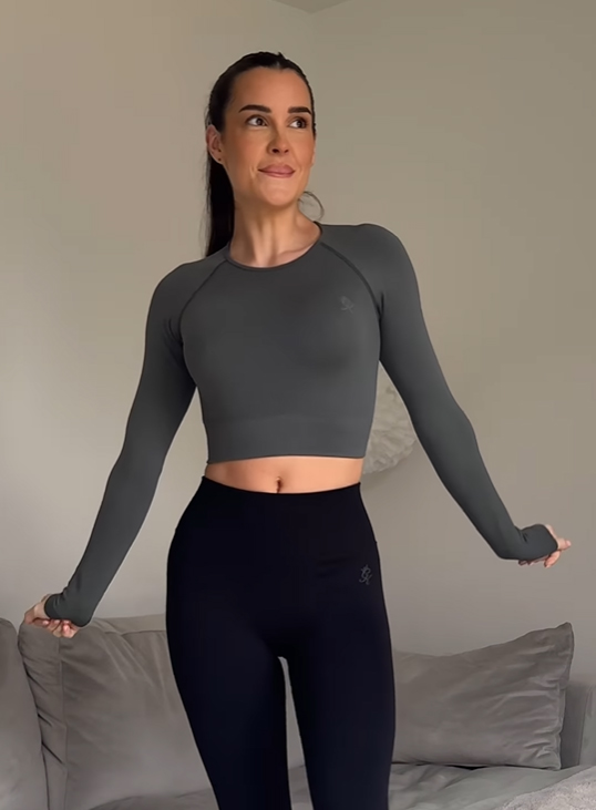 Grid Girl Antonia Salt goes topless in a risqué Instagram video