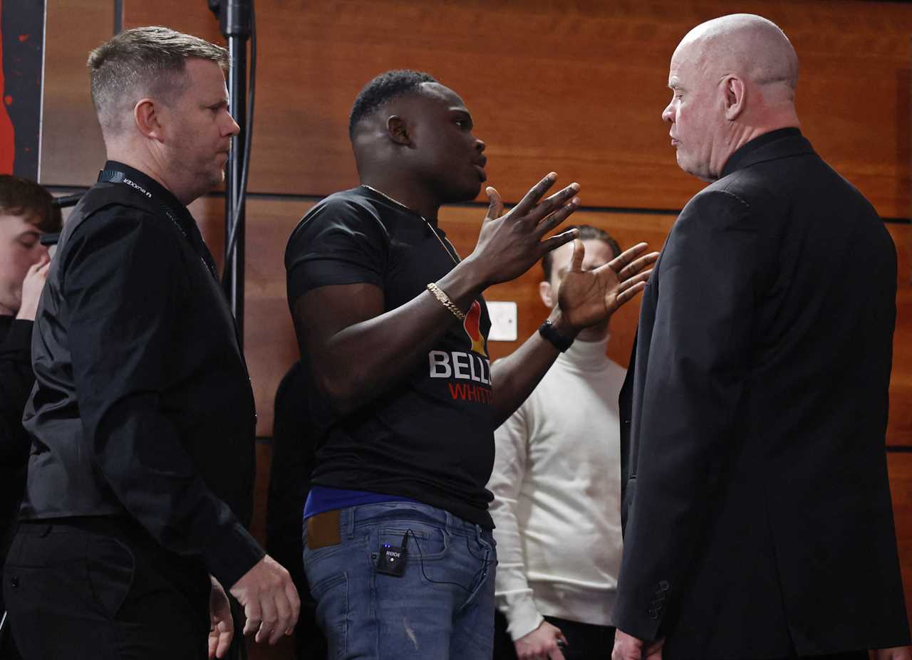 Sky Sports Boxing Chaos - Raging opponent shatters unbeaten boxer's press conference