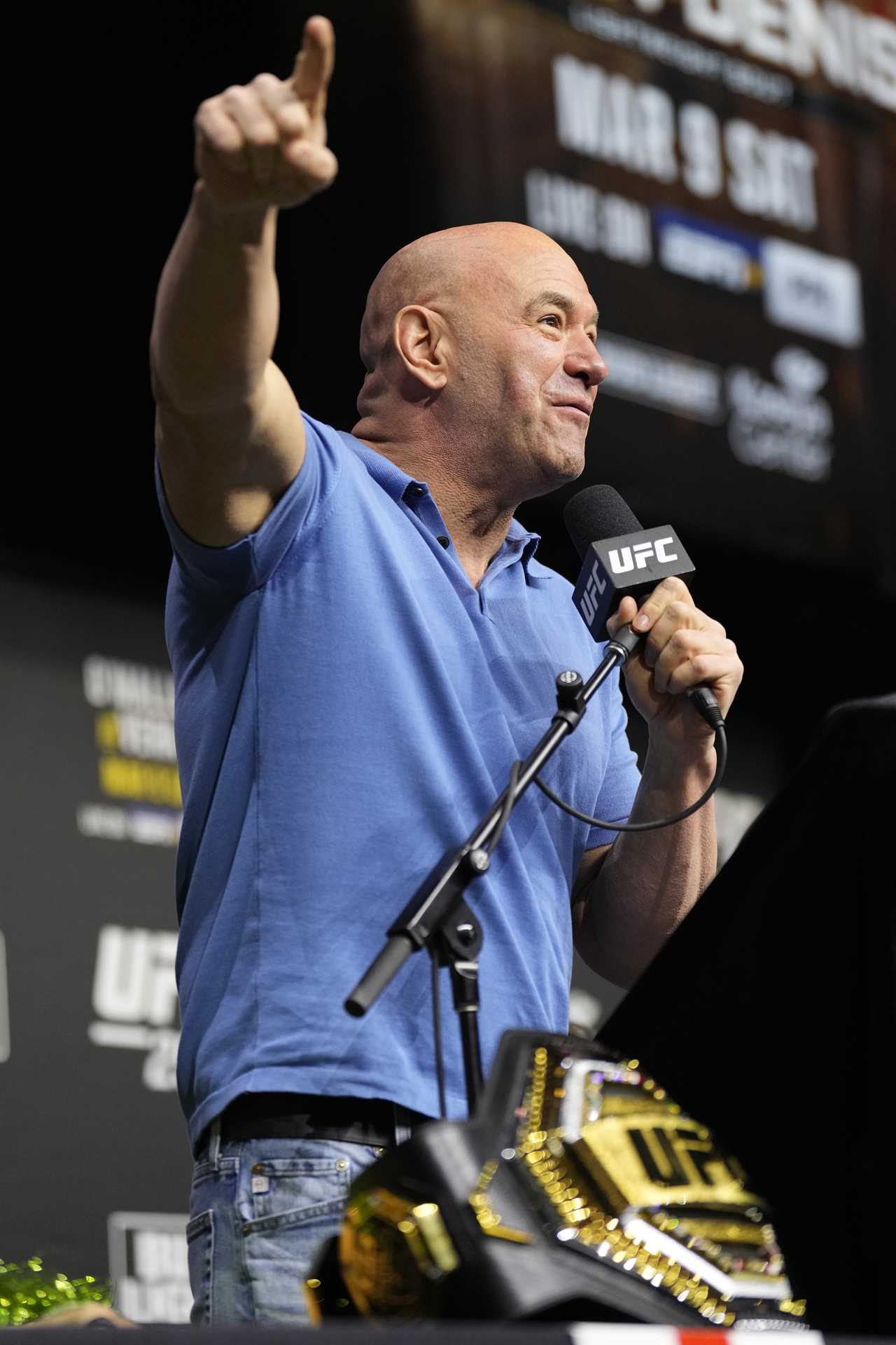 Dana White teases major UFC pay-per-view event in the UK