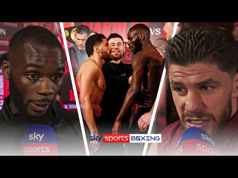 Chris Kongo & Florian Marku react to a HEATED weigh in