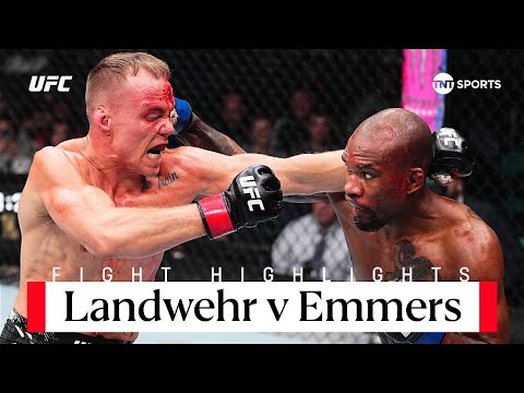 Highlights of the #UFC Atlantic City fight between Jamall Emmers and Nate Landwehr, ELECTRIC KO.