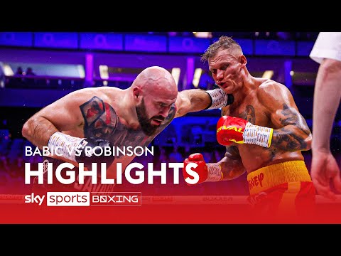 HIGHLIGHTS! DOMINANT Alen Babic stops Steve Robinson! 👊  Heavyweight Bout