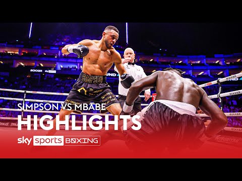 Callum Simpson KNOCKS-OUT Dulla Mbabe! Highlights