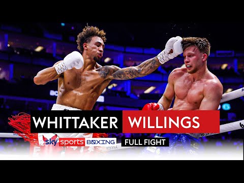 Full Fight! Ben Whittaker and Leon Willings, Light-heavyweights.