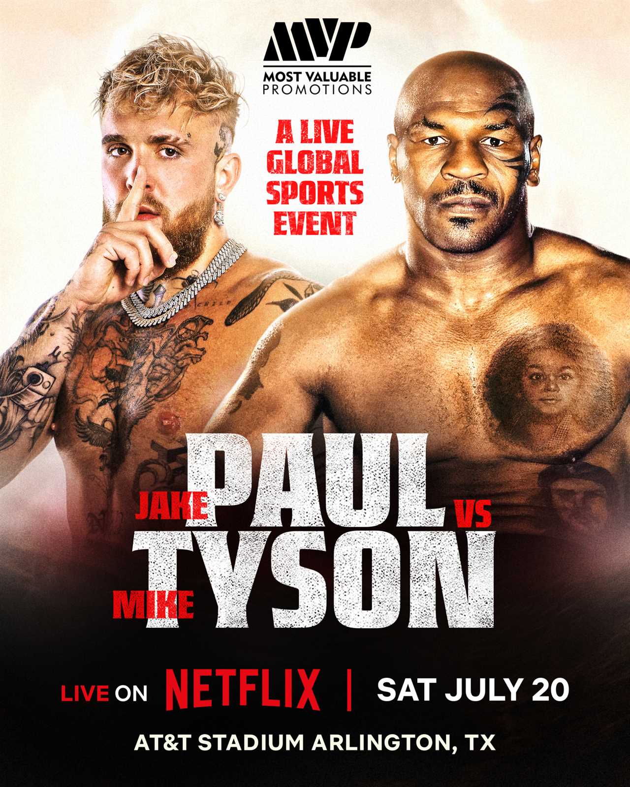 Mike Tyson vs. Jake Paul - Shock Showdown upgraded to Professional Boxing match