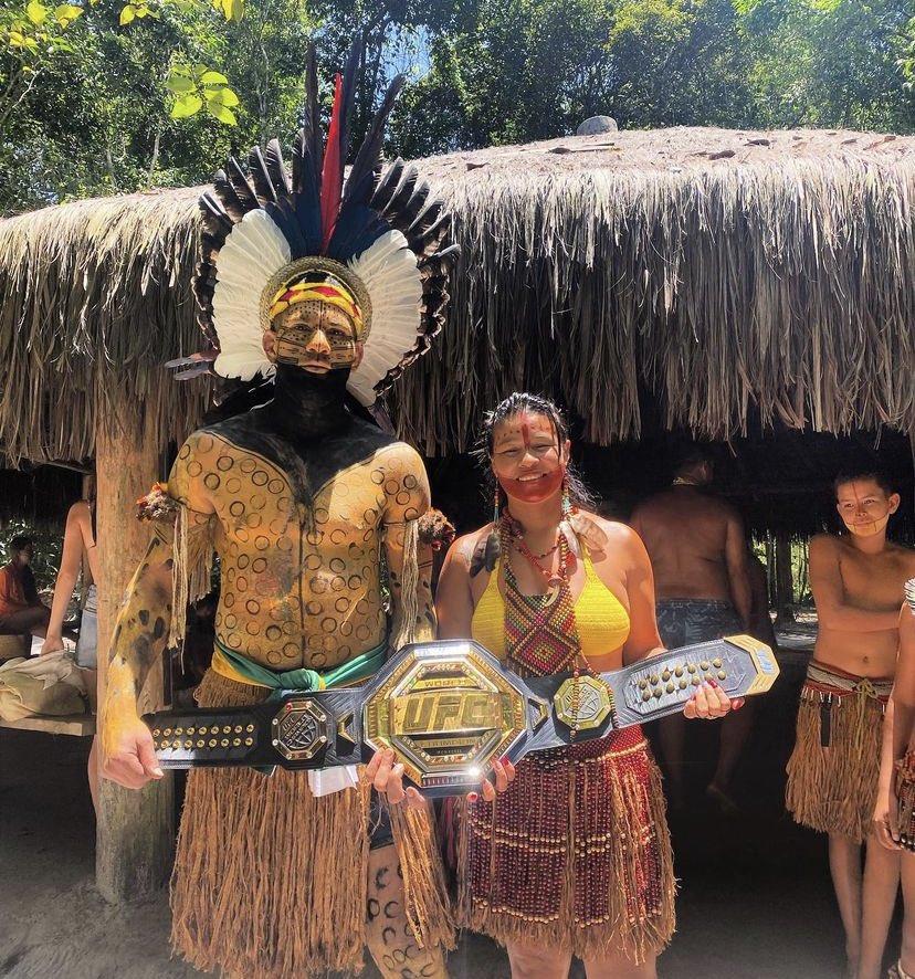 Alex Pereira, UFC 300 star, channels ancestral spirit from ancient Brazilian warrior tribe