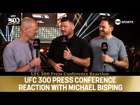 UFC 300 Instant Reaction to the Press Conference with Michael Bisping Pereira and Hill #UFC300