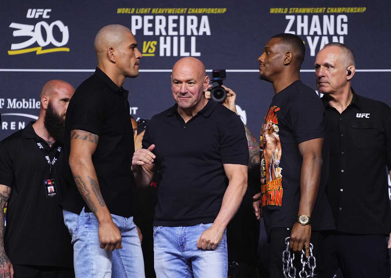 UFC 300 Results: Pereira & Hill Weigh In for Vegas Event