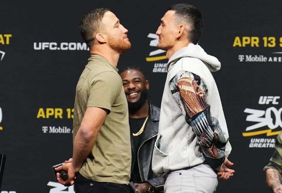 UFC 300 Stars Engage in Intense Staredowns Before Epic Event