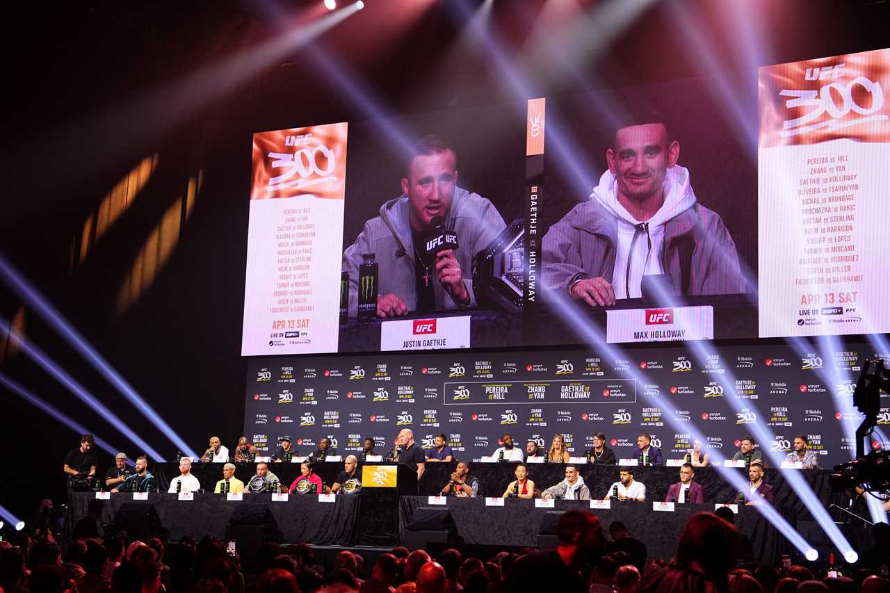 Dana White Announces UFC 300 Bonuses to Skyrocket $300,000.