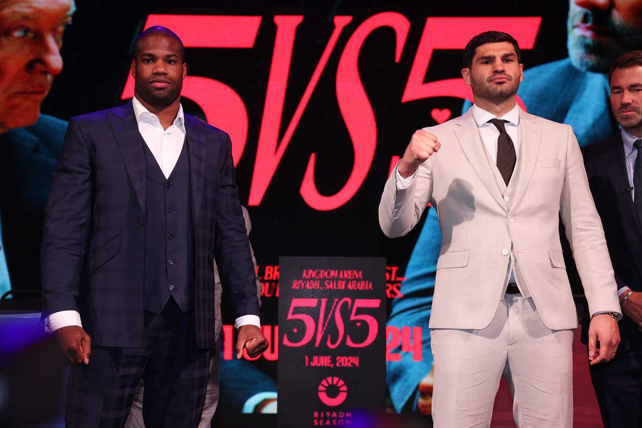 Anthony Joshua could fight the winner of Fury vs Usyk before a world title shot - Dubois will face Hrgovic to get a chance
