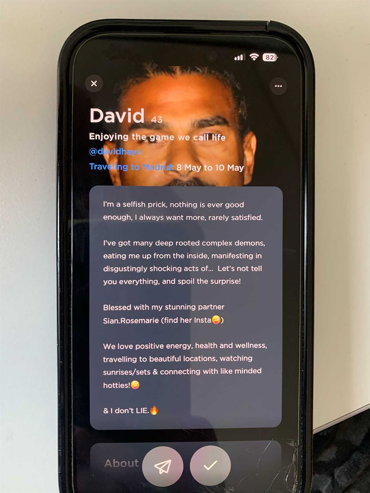 David Haye and Sian Obsborne Search for Third Partner on Dating App Raya