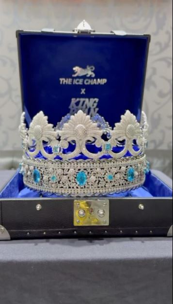 Ryan Garcia's $1m diamond-encrusted ring for the ring walk prior to the fight with Devin Haney stuns