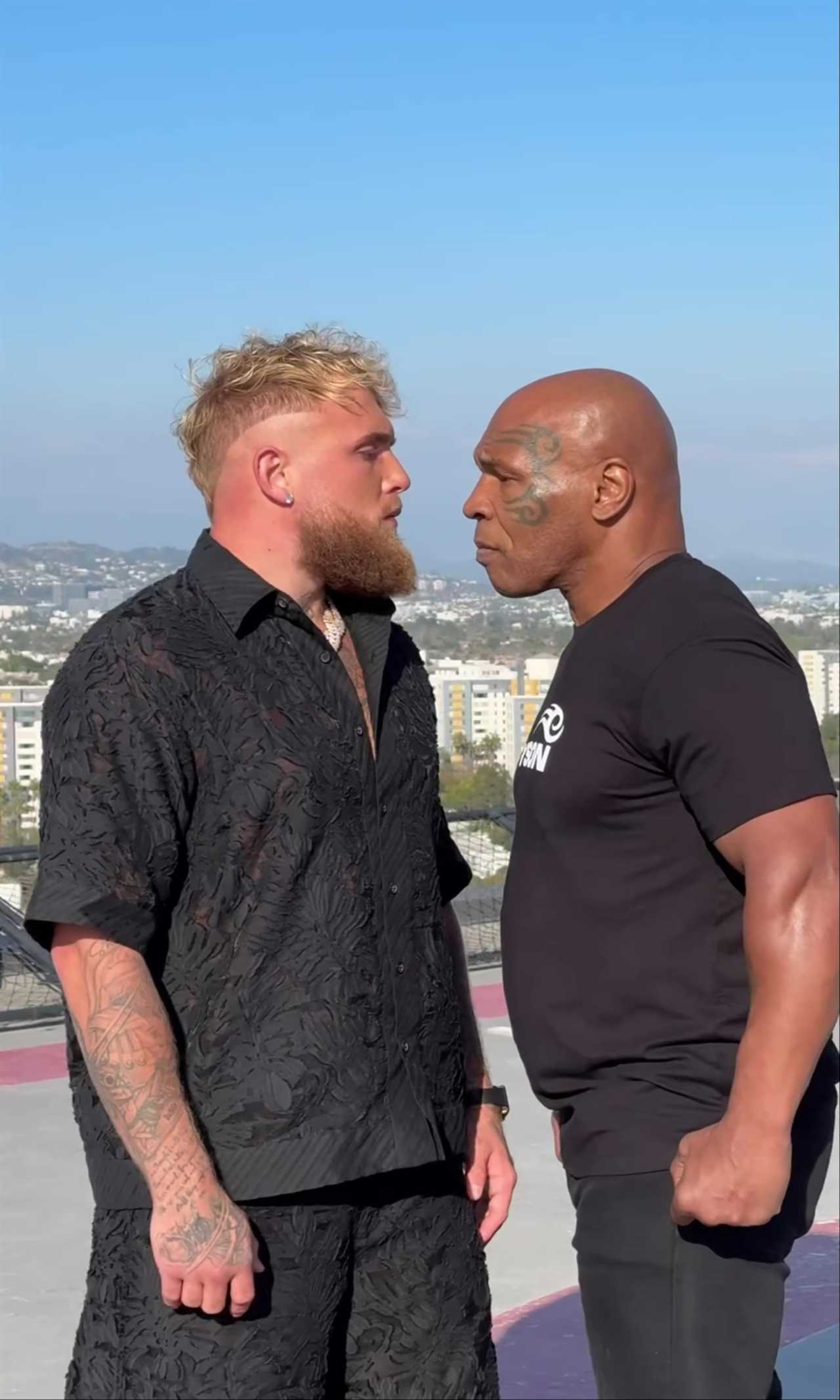 If he dies ...' Concerns expressed over Mike Tyson (57) ahead of his pro-boxing match against Jake Paul (27).