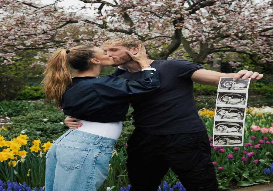 Logan Paul and Nina Agdal, a model fiancée, are expecting their first child