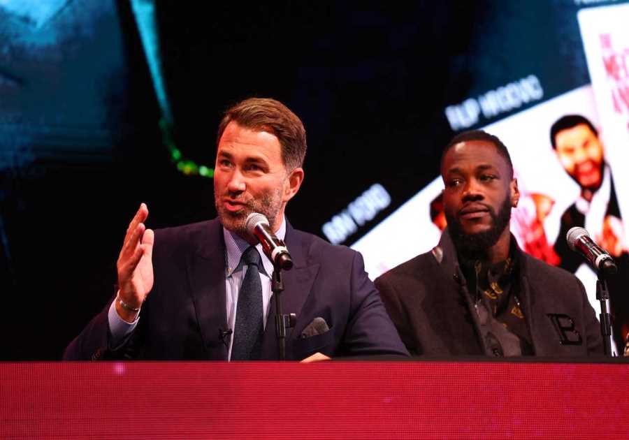 Deontay talks about a 'beautiful partnership' with Eddie Hearn after years of feuding