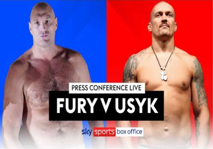 Tyson Fury v Oleksandr Usyk ⚖️  Live Press Conference