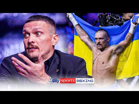 The many faces of Oleksandr Usyk... 😈