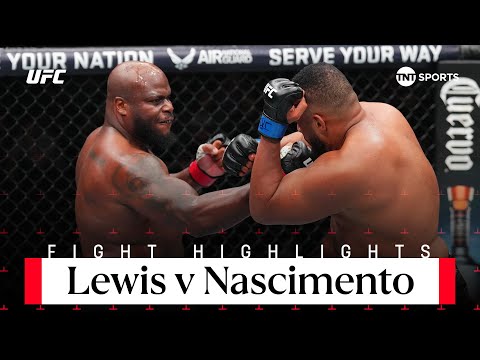 HEAVYWEIGHT KNOCKOUT RECORD EXTENDED! 😲  Derrick Lewis vs Rodrigo Nascimento  UFC Fight Night