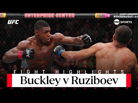 DOMINANT WIN! 💪  Joaquin Buckley vs Nursulton Ruziboev  UFC Fight Night Highlight
