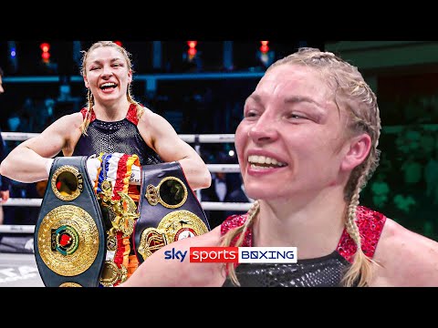Lauren Price's post-fight interview after historic night in Cardiff! 👑