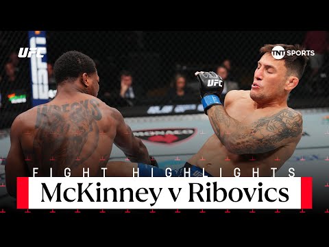 PUT TO SLEEP! 😲  Terrance McKinney vs Esteban Ribovics  UFC Fight Night Highlights