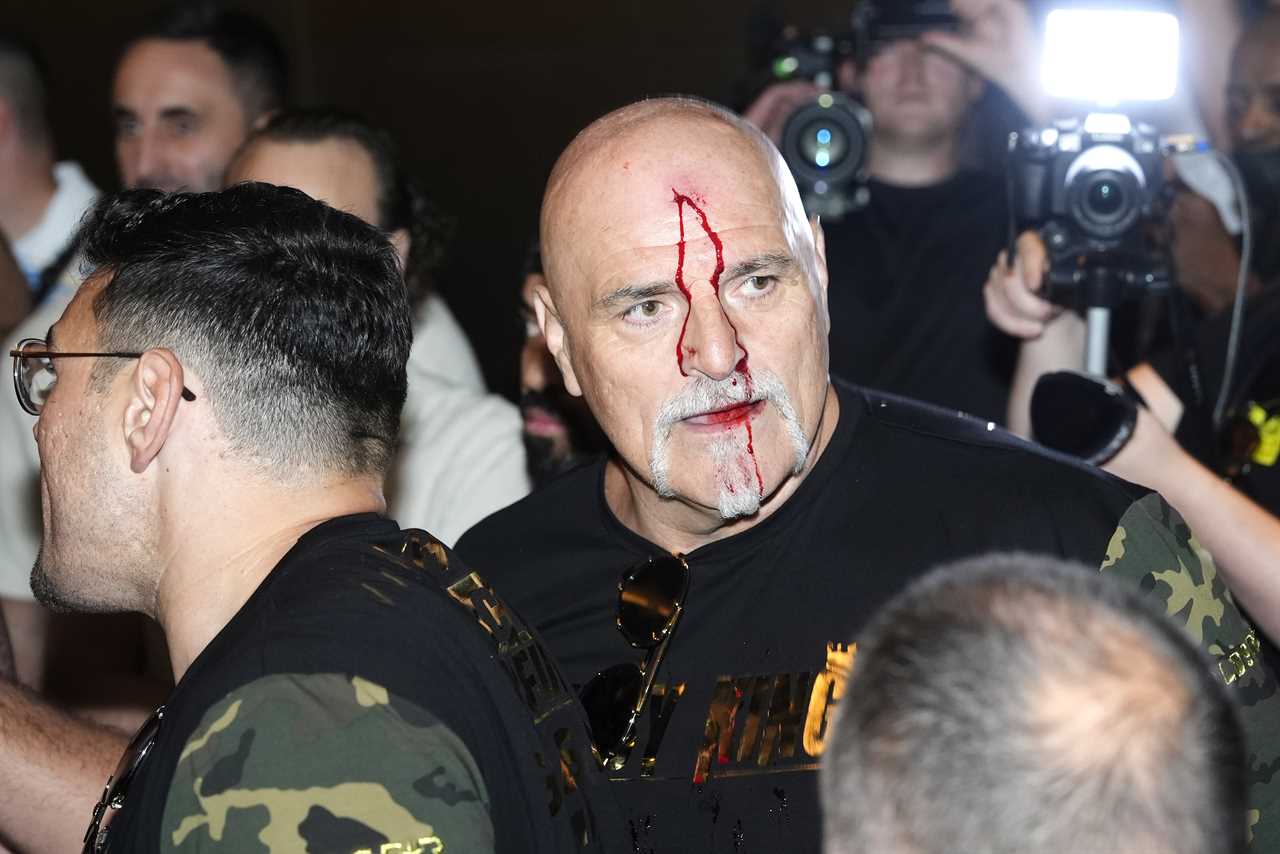 John Fury Threatens to Headbutt Tony Bellew After Clash with Usyk's Camp Member