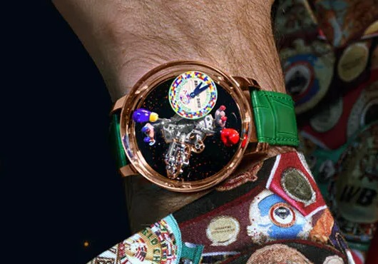 Tyson Fury models dazzling watch ahead of Oleksandr Usyk fight