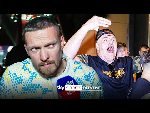 He's the problem, it's bad behaviour! 😤 Oleksandr Usyk on John Fury clash