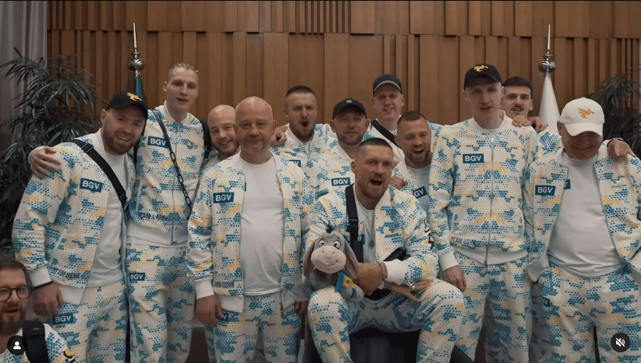Usyk Warns Tyson Fury: Secret Army Won't Stand for Assault
