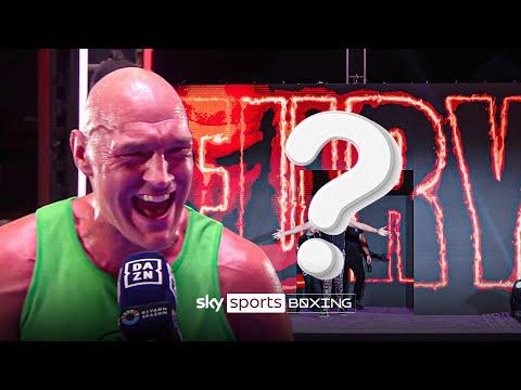 It's NEVER been done before! 👀  Tyson Fury on 'surprise' ring walk for Usyk fight