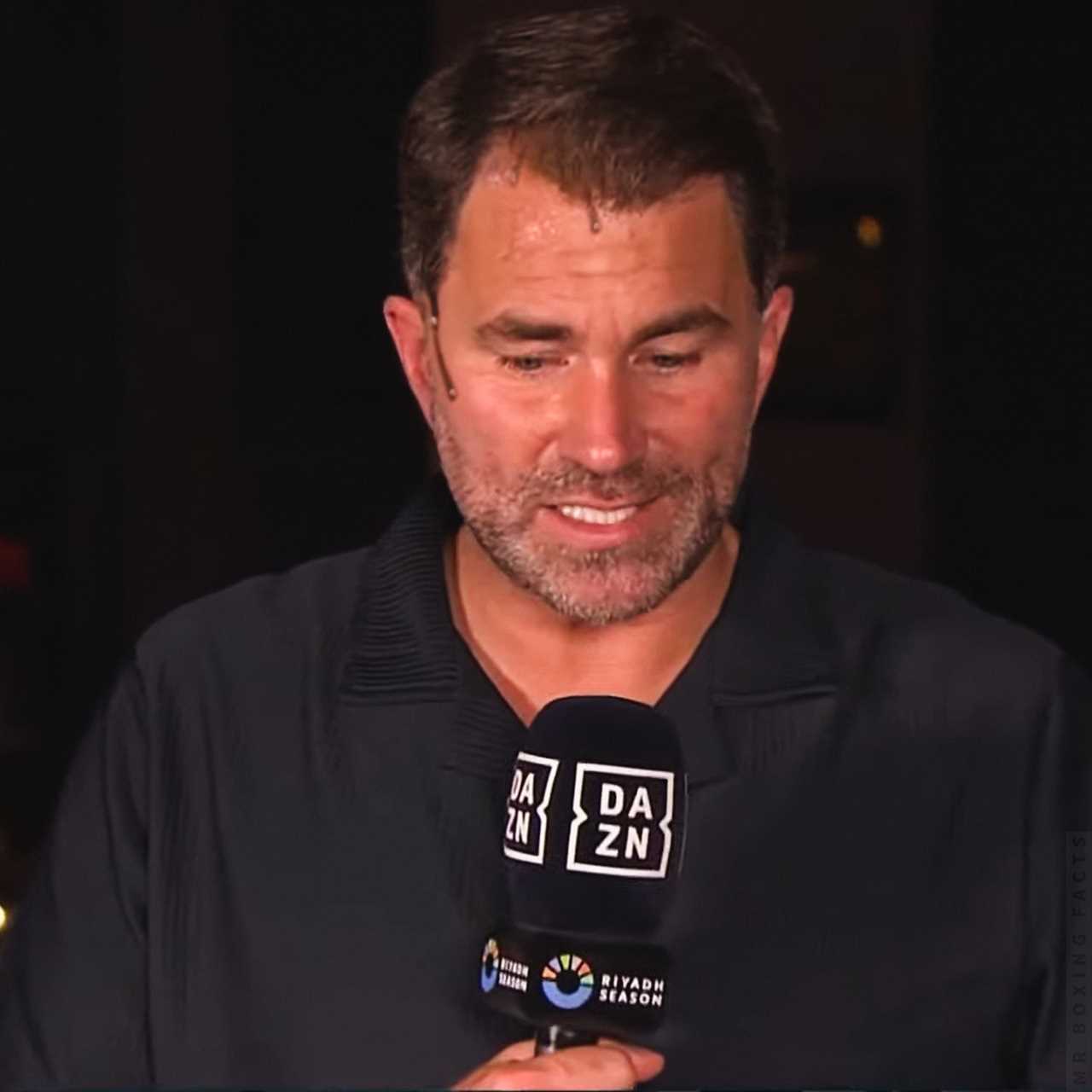 Eddie Hearn Reacts to Viral Picture Mishap