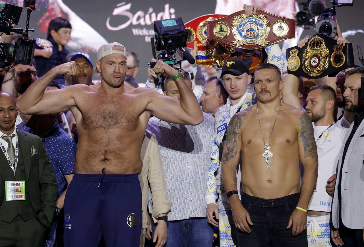 TYSON FURY vs OLEKSANDR USYK: UK Title Fight Details Unveiled