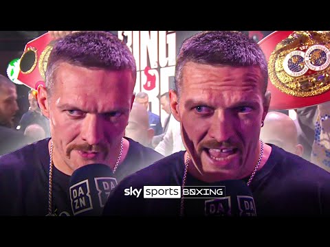DON'T BE AFRAID! 😤  Usyk sends FINAL warning to Fury