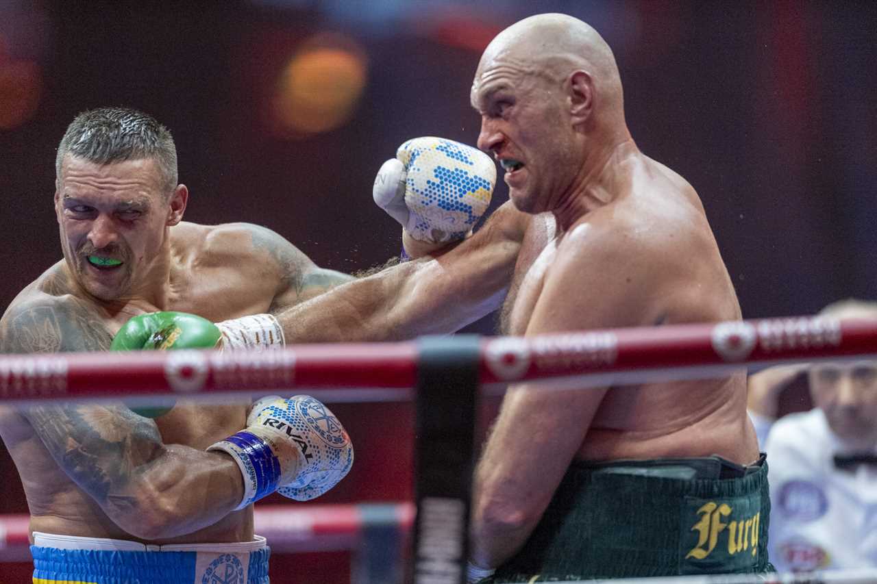 Anthony Joshua's Reaction to Fury vs Usyk Caught on Live TV as Hearn Reveals Impact on Blockbuster British Fight