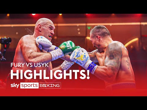 HIGHLIGHTS! Oleksandr Usyk beats Tyson Fury for Undisputed crown 👑