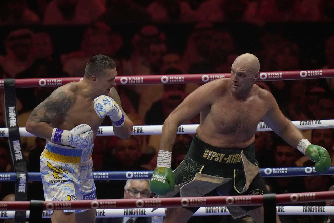 Oleksandr Usyk reveals injuries after Tyson Fury fight - Two black eyes and bruised knuckles on display