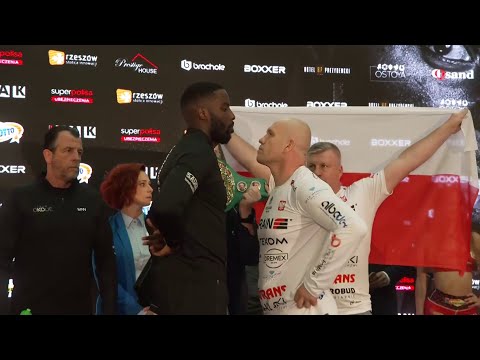 ICE COLD face-off! 🥶  #RozanskiOkolie #boxing