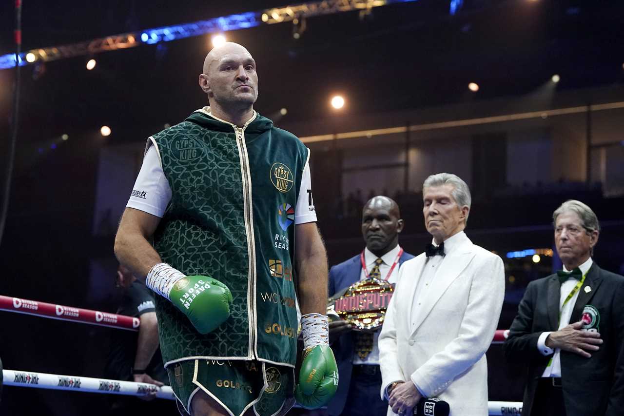 TYSON FURY URGED TO DITCH OLEKSANDR USYK REMATCH AND FIGHT ANTHONY JOSHUA FIRST