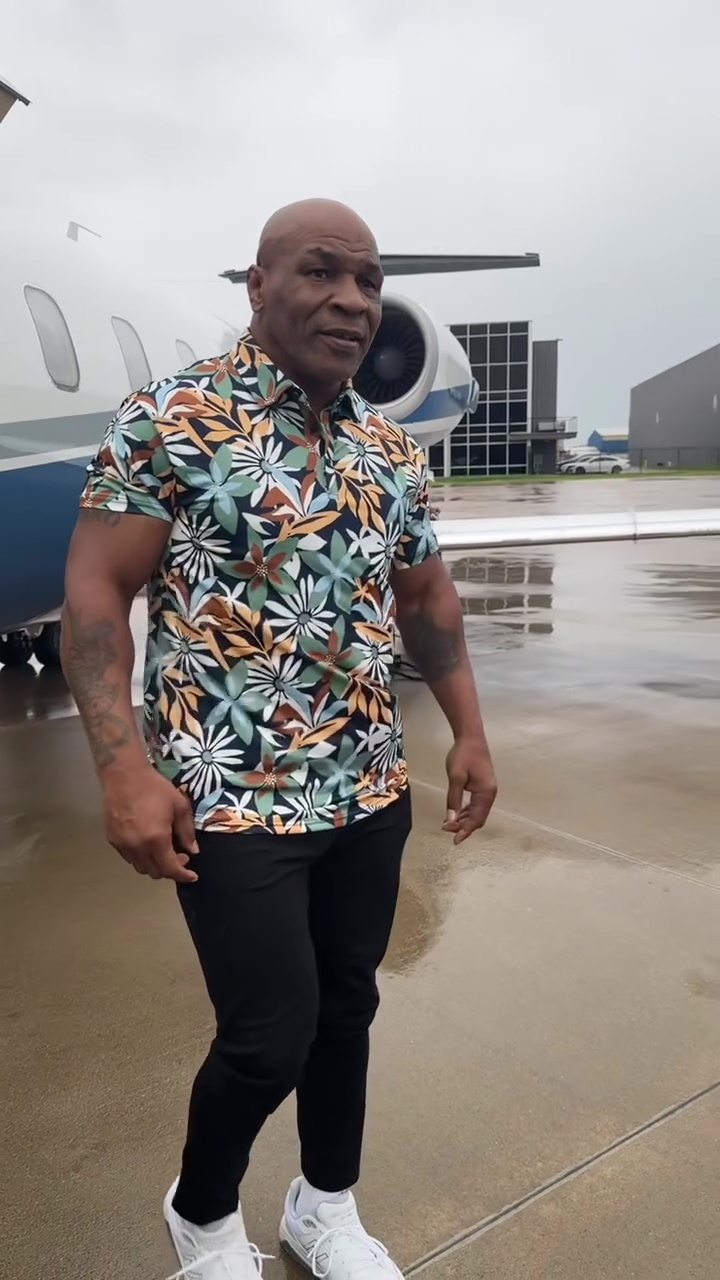 Mike Tyson Shares Health Update After Medical Emergency on Flight