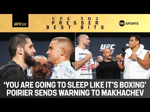 UFC 302: Pre-Fight Press Conference Best Bits 🔥 Makhachev vs. Poirier 🏆 Strickland vs. Costa 😮‍💨