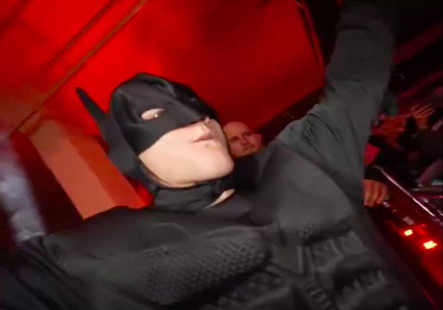 Max Holzer, MMA star, wins in Batman costume and gifts chocolate bar to opponent