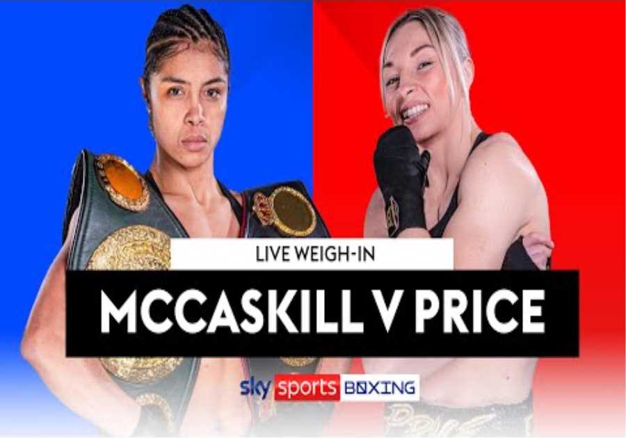 MCCASKILL VS PRICE!  Live Weigh-In