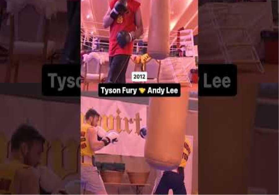 Andy Lee and Tyson Fury have a special bond