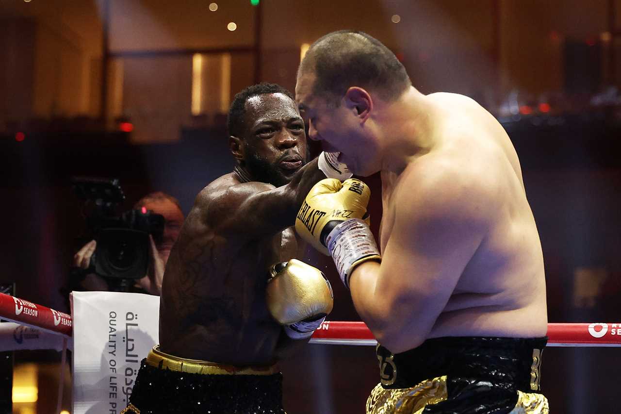 Deontay Wilder Knocked Out by Zhilei Zhang, Ending Hopes of Anthony Joshua Fight