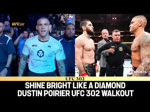 EPIC Dustin Poirier walkout ahead of UFC 302 😮‍💨🔥