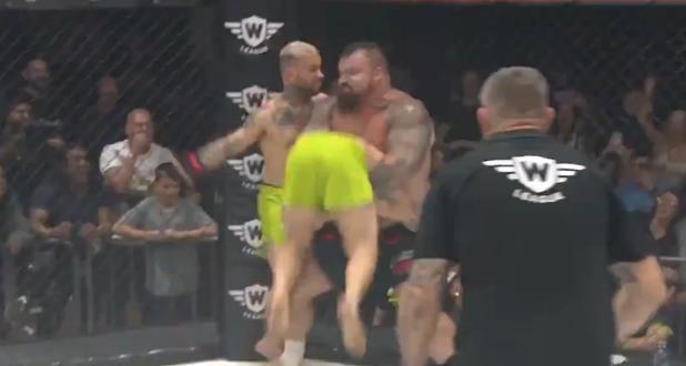 Eddie Hall Challenges Opponent for 285kg World’s Strongest Man Fight in MMA Showdown