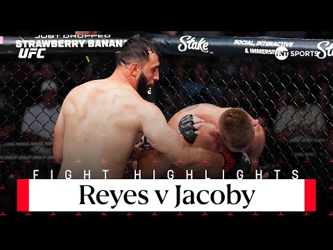 VINTAGE PERFORMANCE 👏  Dominick Reyes vs Dustin Jacoby  UFC Fight Night Highlights