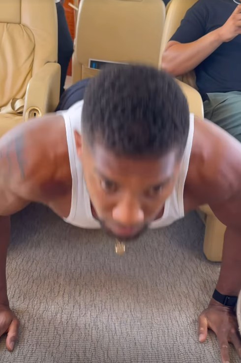 Anthony Joshua Hits the Gym on a Private Jet as Next Fight Looms